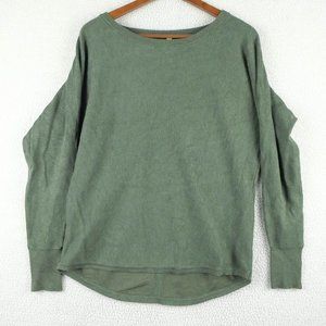 Soya Concept Sweater Womens Small Green Lightweight Pullover Sweatshirt Dolman